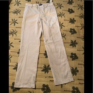 NWT nice white pants by Izod W 31L32